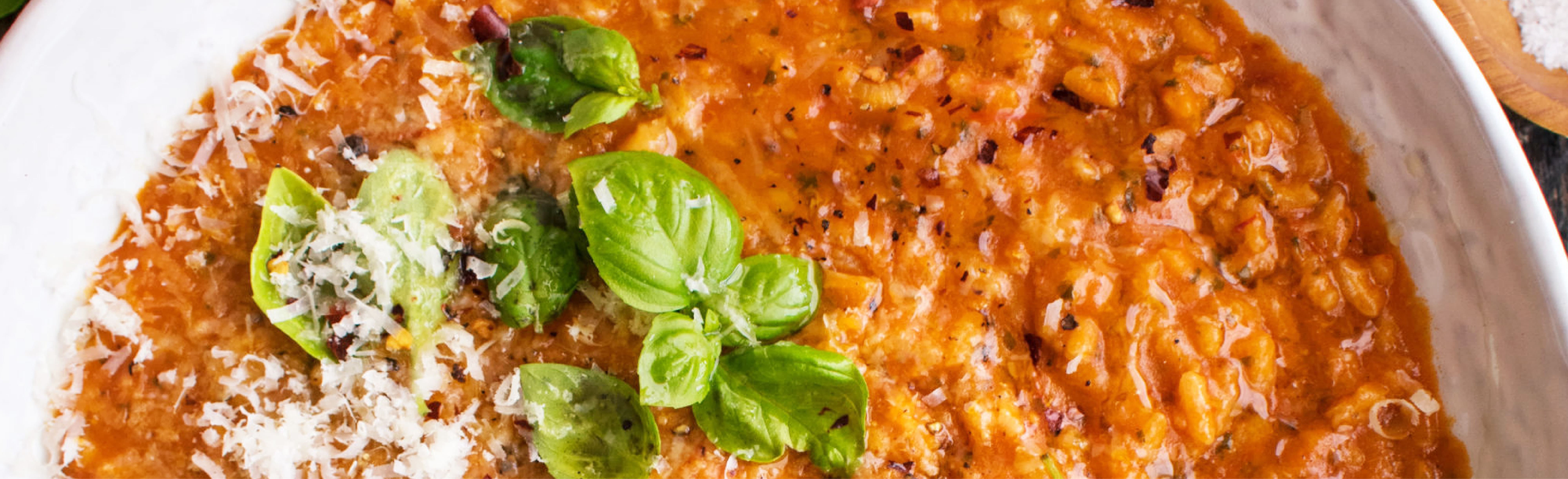 Creamy Tomato Risotto